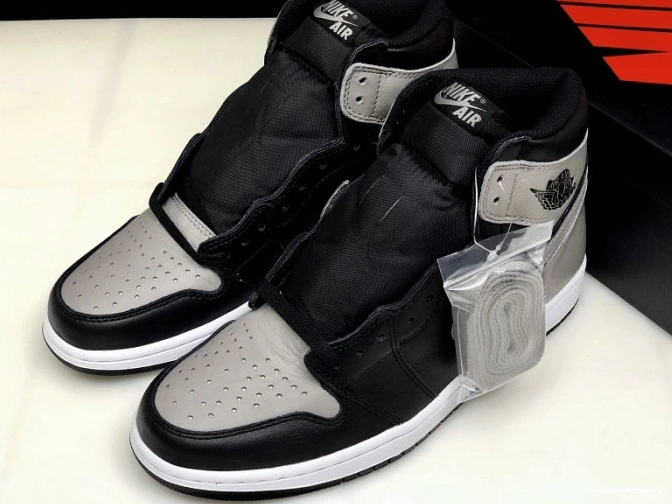 Jordan Grey Air Shadow High 555088-013 Retro Black OG 1 0914